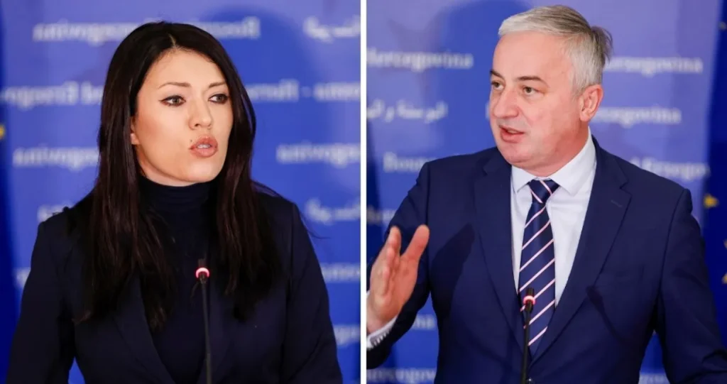 Vulić: Bidenove slike se već skidaju u Sarajevu/Borenović: Ti si “trač političarka”