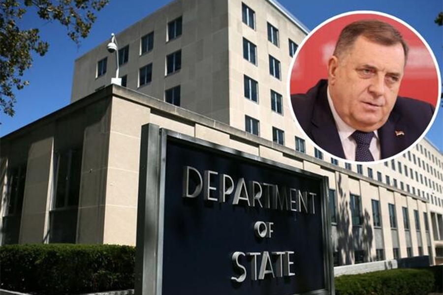 HLADAN TUŠ IZ WASHINGTONA: Prva reakcija iz State Departmenta na presudu Miloradu Dodiku..