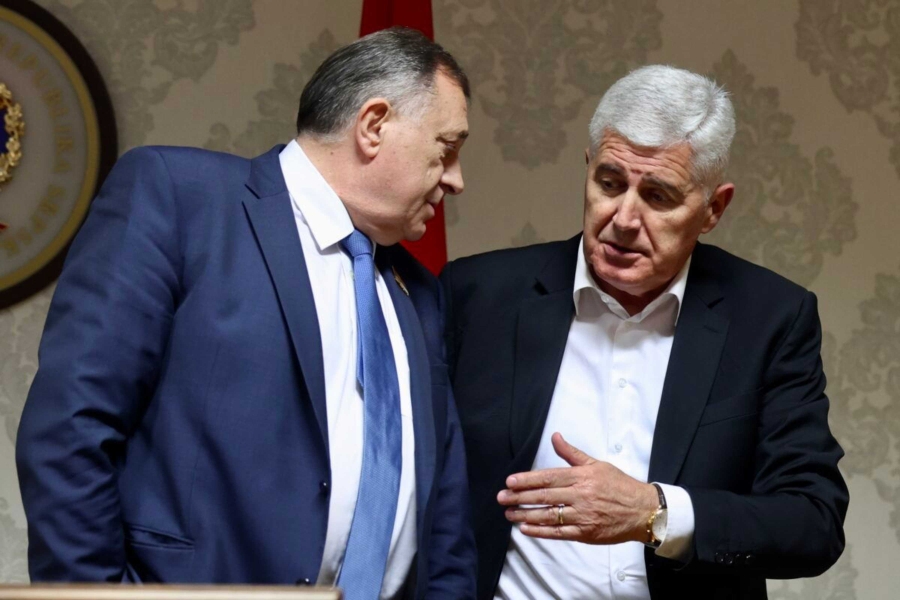 ČELIČNO SAVEZNIŠTVO NE PUCA TEK TAKO : Čović nije i neće pustiti Dodika niz vodu!