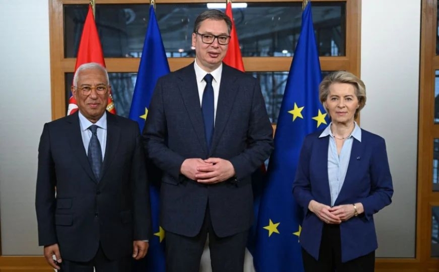 VUČIĆ VEČERAO S VON DER LEYEN, PREDSJEDNICA EK MU ZADALA “ZADAĆU”: Evo šta je on obećao liderima Evropske unije