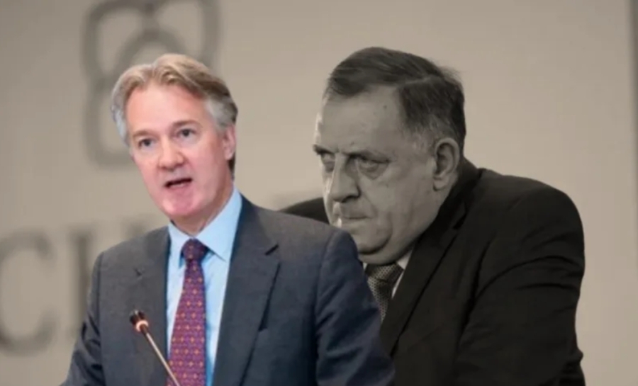 HLADAN TUŠ ZA DODIKA: Ambasada UK u BiH jednom rečenicom srušila nade bivšeg predsjednika Republike Srpske..